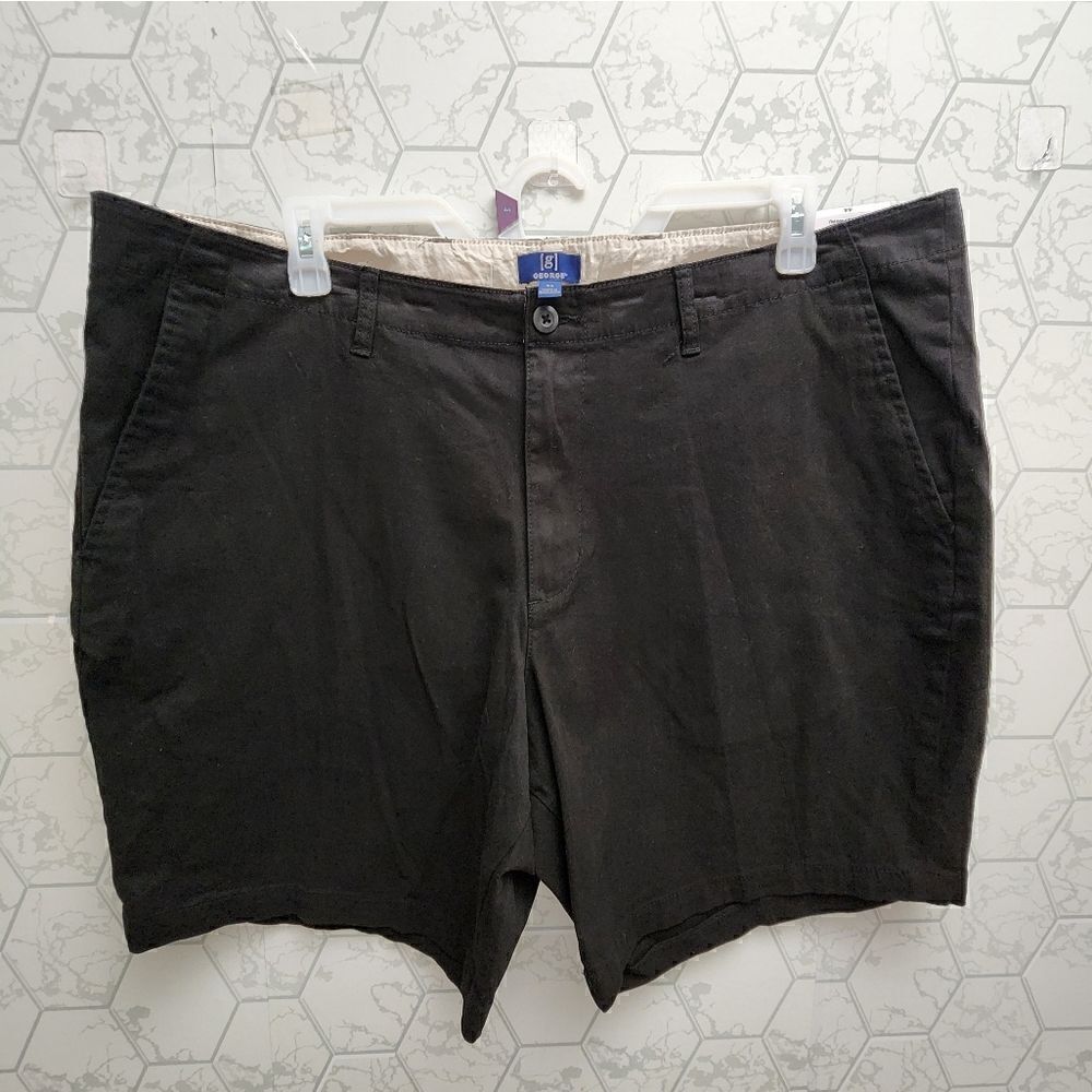 Nwt George Big Men's Flat Front Shorts, 9” Inseam, Size 44